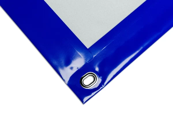 Transparente_Plane_nach_Maß_Saum_Ovalöse_Nickel_BlauRAL5002